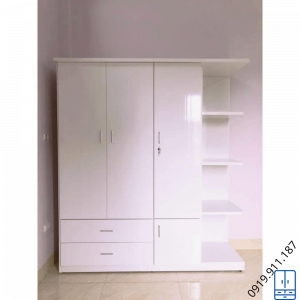 Tủ nhựa Đài Loan 3 Cánh Kh kệ