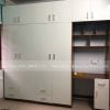 tủ nhựa Ecoplast 4 cánh 4 ngăn liền bàn học sinh
