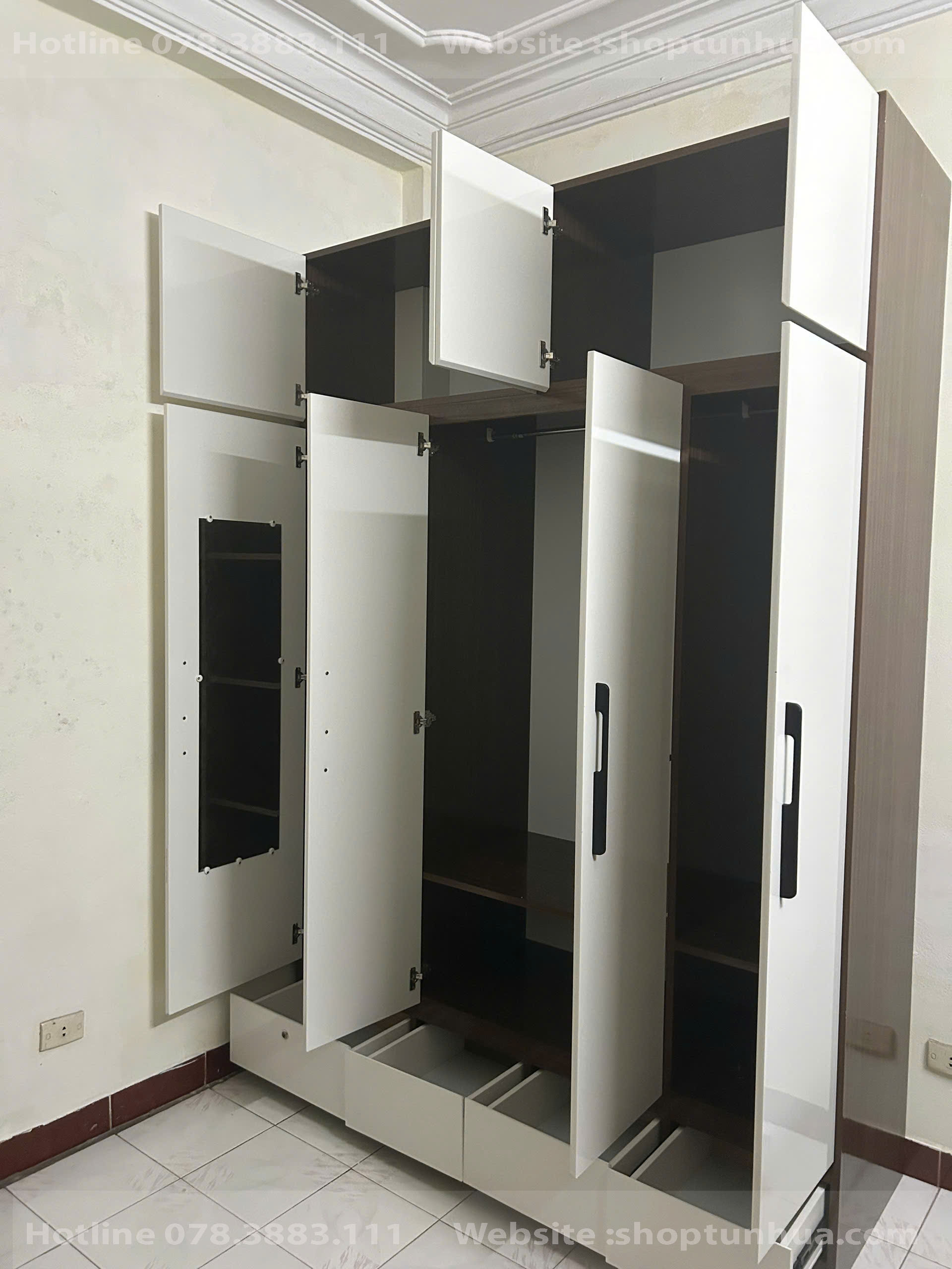 shop tủ nhựa tủ 4 cánh