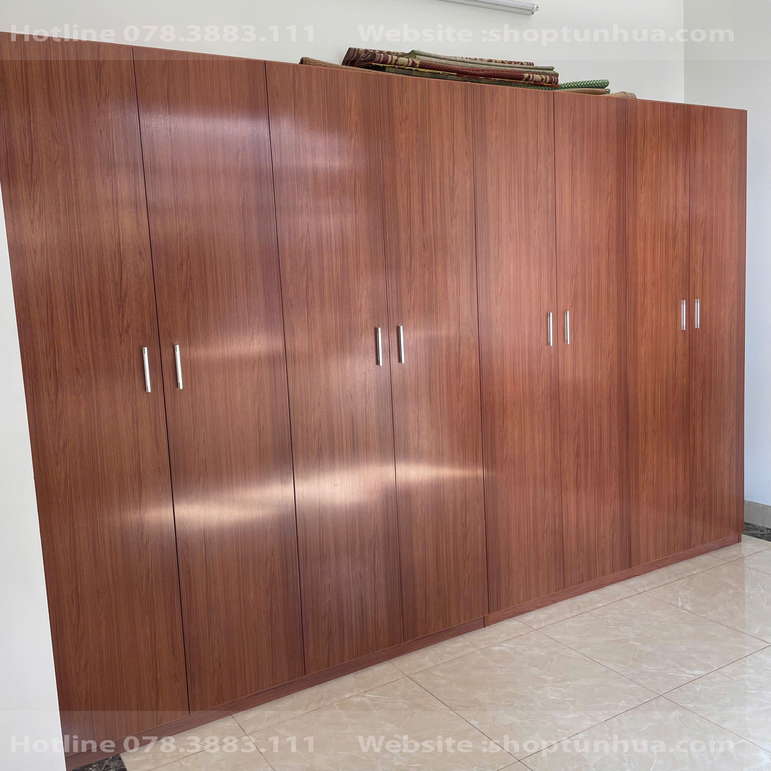 tủ quần áo 8 cánh nhựa cao cấp