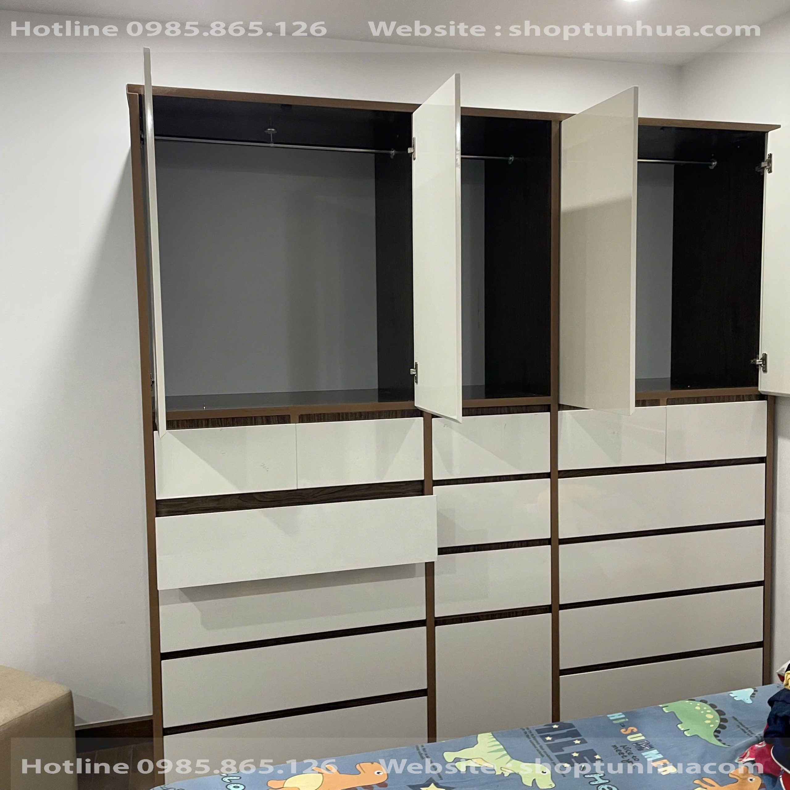 tủ 5 cánh nhựa