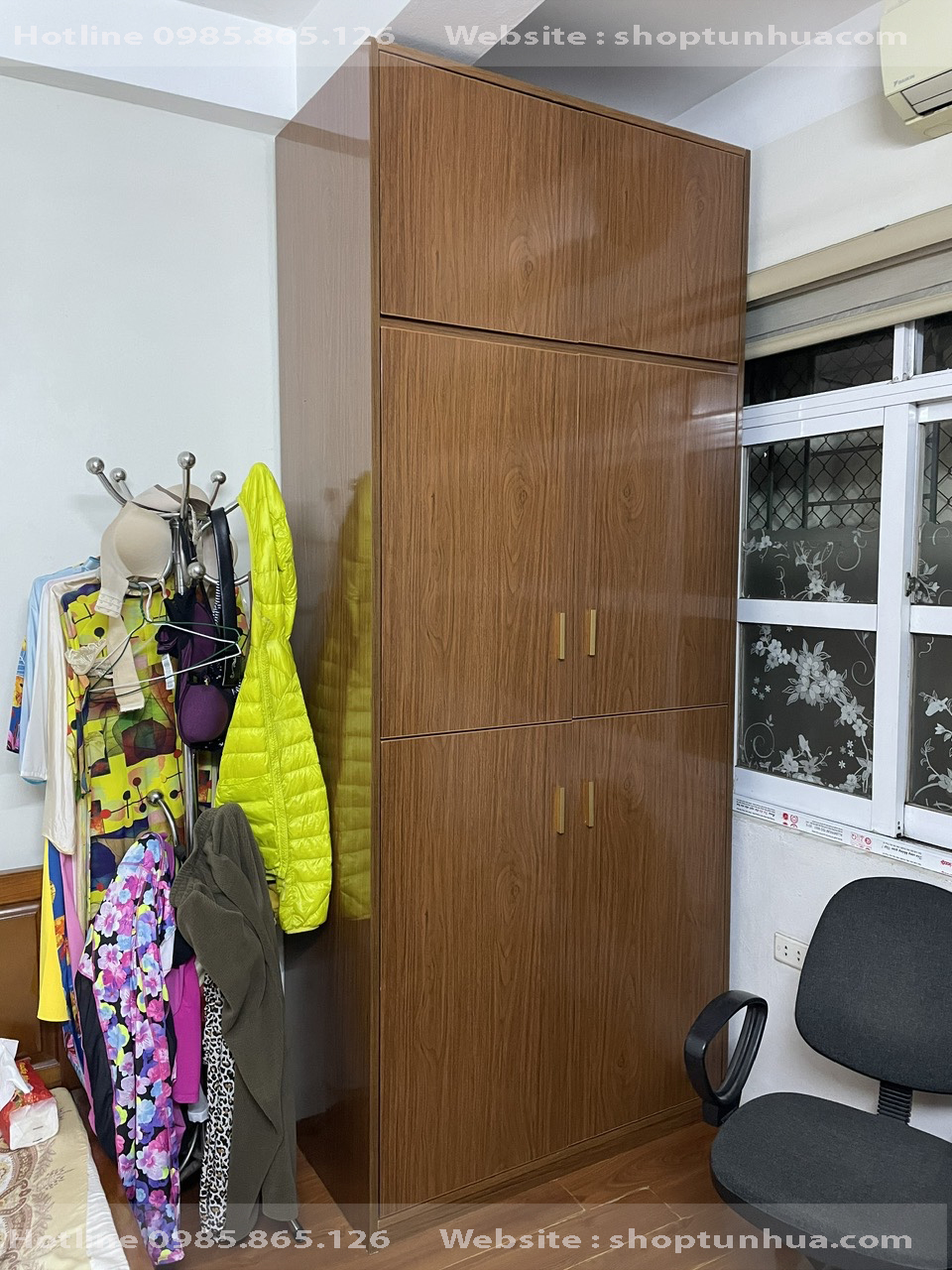 tủ 2 cánh nhựa AV cao cấp