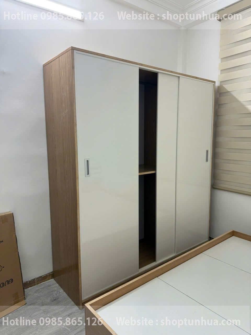 tủ 4 cánh lùa nhựa